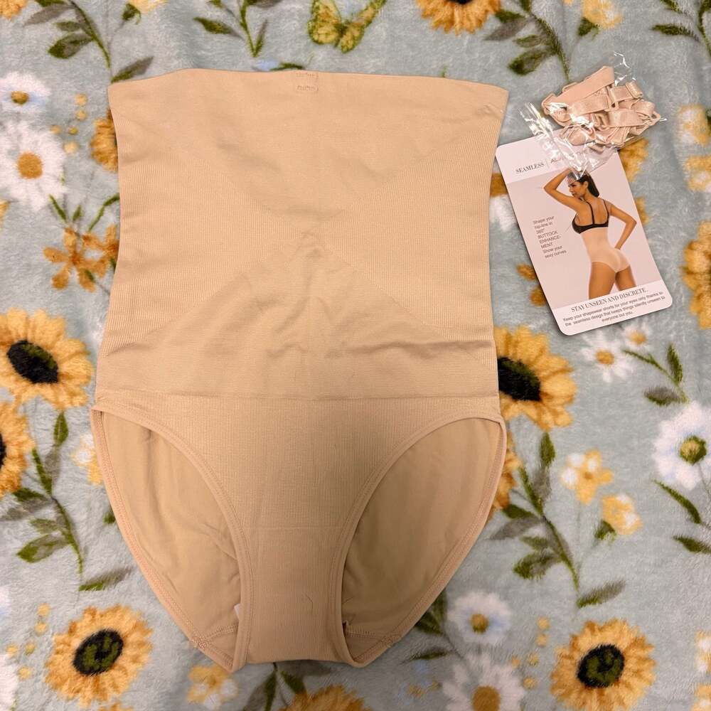 FeelinGirl Slimming & Smoothing Body Shaper High-Waisted Tummy Control Briefs